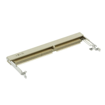 6-390112-1 by TE Connectivity AMP Connectors - CONNECTOR SKT SODIMM 144POS R/A SMD