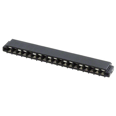 6-520314-9 by TE Connectivity AMP Connectors - CONNECTOR FFC FPC TOP 19POS 2.54MM RA