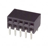 6-535512-4 by TE Connectivity AMP Connectors - CONNECTOR RECPT 10POS 0.1 GOLD PCB R/A