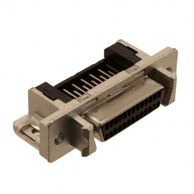 60010265140 by HARTING - CONNECTOR D-TYPE RCPT 26POS R/A SLDR
