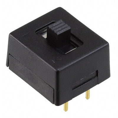 600DP3S2M4R by E-Switch - SWITCH SLIDE DPDT 0.4VA 20V