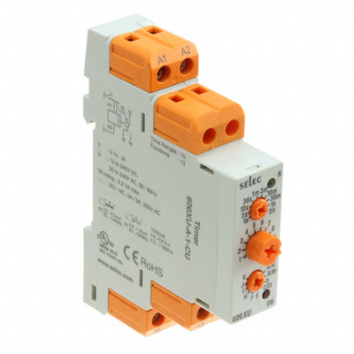 600XU-A-1-CU by Altech Corporation - RELAY TIME DELAY 3HRS 3A 250V