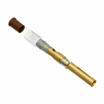 601036-000 by TE Connectivity Aerospace, Defense and Marine - CONNECTOR PIN COAX RG-178B GOLD SLDR