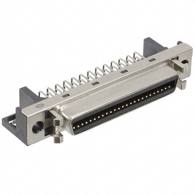 60110505732 by HARTING - CONNECTOR SCSI RCPT 50POS R/A SOLDER