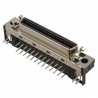 60110505740 by HARTING - CONNECTOR SCSI RCPT 50POS R/A SOLDER