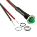 6013M5 by Visual Communications Company - VCC - INDICATOR NEON GREEN PANEL MNT