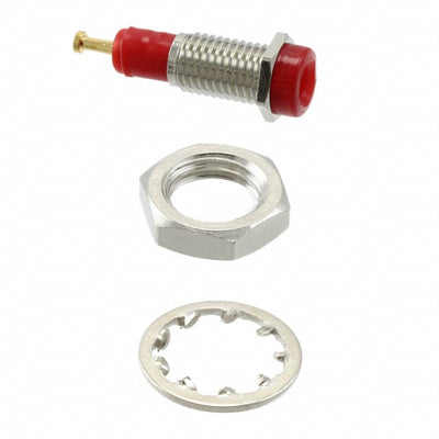 6013 by Keystone Electronics - CONNECTOR TIP JACK TURRET RED