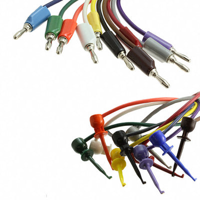 601W-18-S by E-Z-Hook - TEST LEAD BANANA/GRAB 18"" SET/10