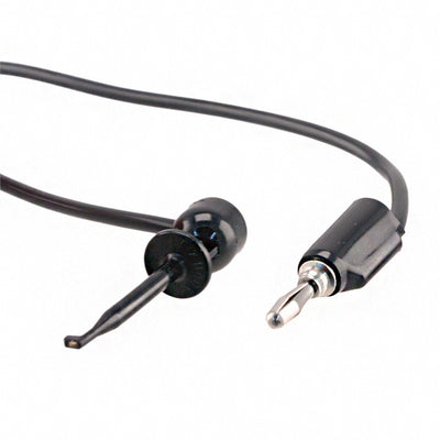 601W-18BLK by E-Z-Hook - TEST LEAD BANANA TO GRABBER 18