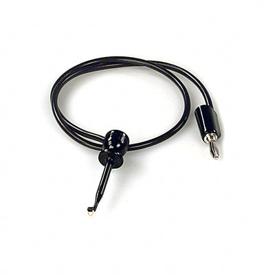 601XR-18 BLK by E-Z-Hook - TEST LEAD BANANA TO GRABBER 18