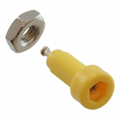 6034 by Keystone Electronics - CONNECTOR TIP JACK TURRET YELLOW