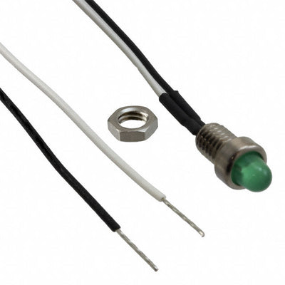 6039-004-304G-A by Visual Communications Company - VCC - PANEL INDICATOR LED GREEN 2V