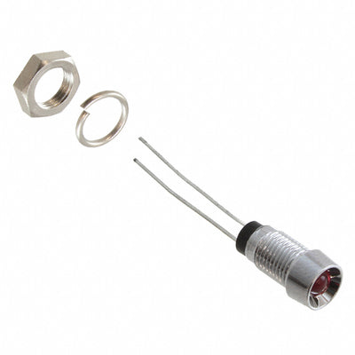 6052111110F by Dialight - LED PNL IND 5MM RED RECESS