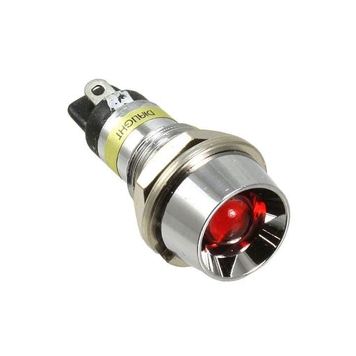 6072112110F by Dialight - LED PNL IND 7MM RED RECESS
