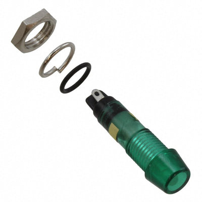 6073232330F by Dialight - LED 7MM GREEN PMI W GASKET