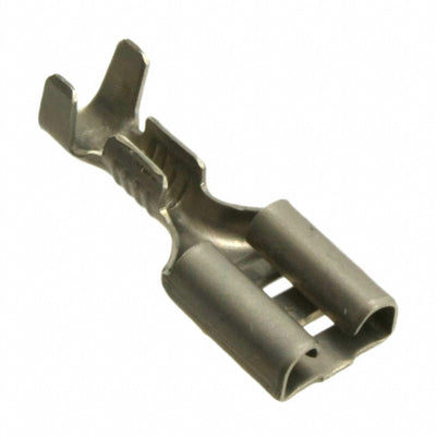 60705-1 by TE Connectivity AMP Connectors - CONNECTOR QC RCPT 14-18AWG 0.250
