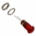 6081131110F by Dialight - LED PNL IND 8MM RED LOCKWASH/NUT