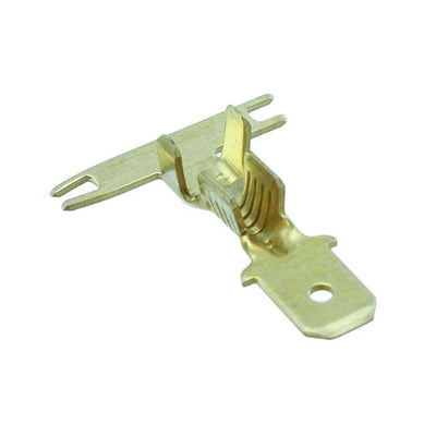60850-1 by TE Connectivity AMP Connectors - CONNECTOR QC TAB 14-18AWG 0.187 CRIMP