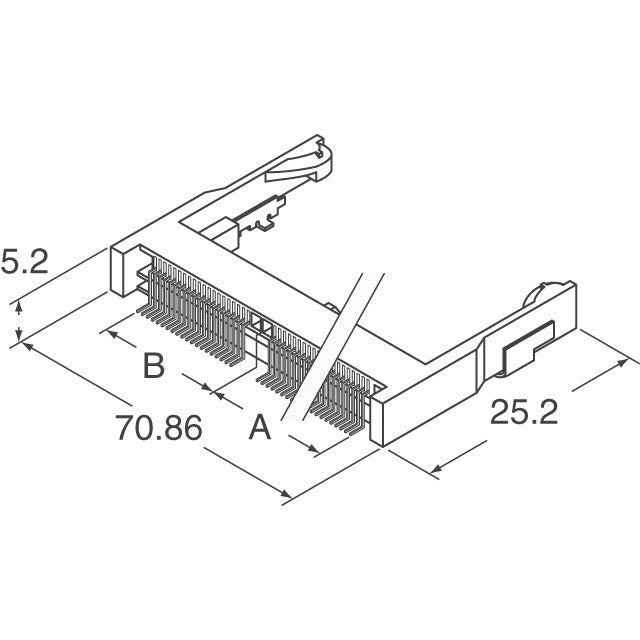 10033853-452FS by Amphenol ICC (FCI) - CONNECTOR SKT SODIMM 200POS SMD