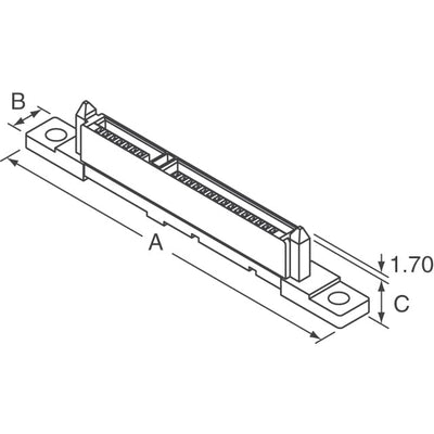 10045103-002CLF by Amphenol ICC (FCI) - CONNECTOR SATA RCPT 22POS SLD SMD