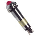 6091112130F by Dialight - LED PNL MT 9MM 12V CHROME RED