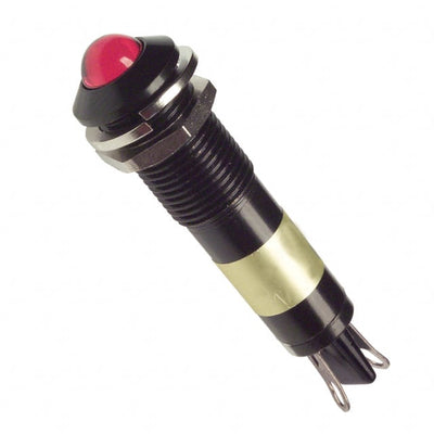 6091122120F by Dialight - LED PNL MT 9MM 6V BLACK RED