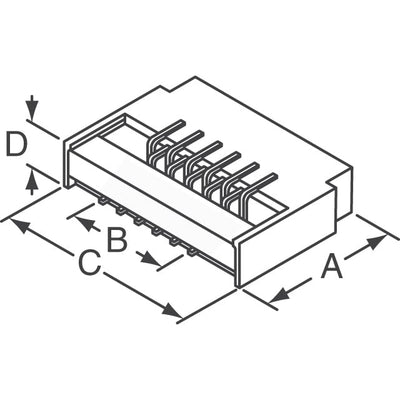 10017251-452240ELF by Amphenol ICC (FCI) - CONNECTOR FFC TOP 45POS 0.3MM R/A