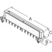 10054542-001LF by Amphenol ICC (FCI) - CONNECTOR SAS RCPT 22POS SLD PCB