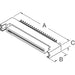 71780-005LF by Amphenol ICC (FCI) - CONNECTOR SCA-2 RCPT 80POS VERT SLDR