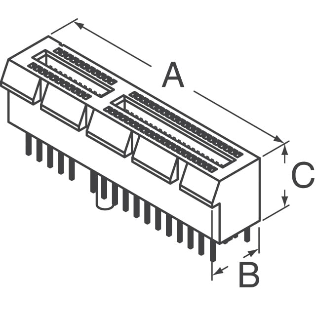 10018784-11012TLF by Amphenol ICC (FCI) - CONNECTOR PCI EXP FMALE 98POS 0.039