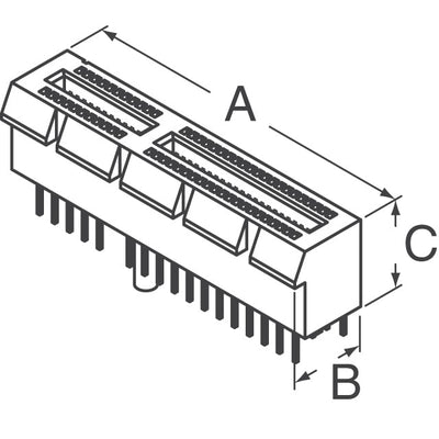 10018783-11010TLF by Amphenol ICC (FCI) - CONNECTOR PCI EXP FMALE 36POS 0.039