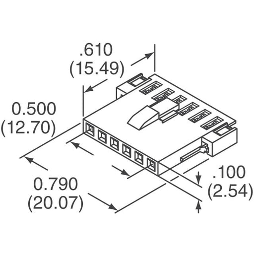 10022753-022LF by Amphenol ICC (FCI) - CONNECTOR FFC FPC RCPT 22POS 2.54MM