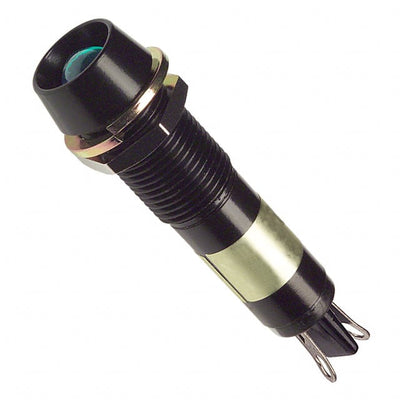 6092222120F by Dialight - LED PNL MT 9MM 6V BLACK GREEN
