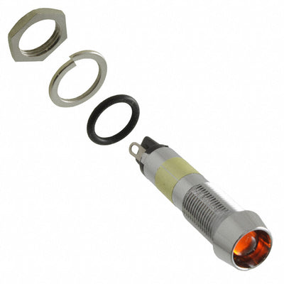 6092312330F by Dialight - LED 9MM AMBER PMI W GASKET