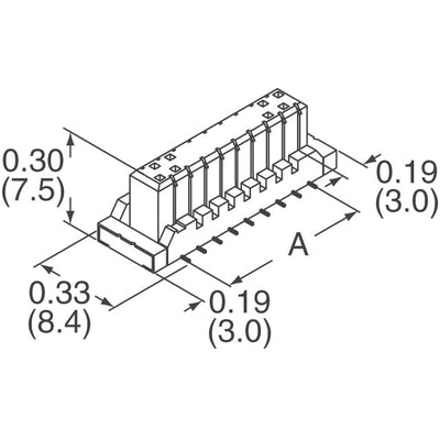 BTFW12P-3SSTE1LF by Amphenol ICC (FCI) - CONNECTOR PLUG 12POS SMD TIN