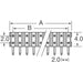 10072353-G01-21ULF by Amphenol ICC (FCI) - CONNECTOR HEADER R/A 42POS 2MM