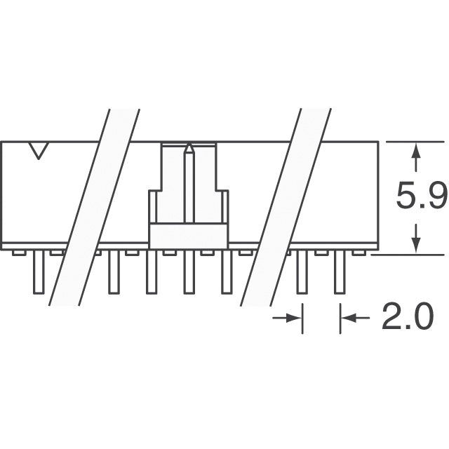 98464-G61-48LF by Amphenol ICC (FCI) - CONNECTOR HEADER R/A 48POS 2MM