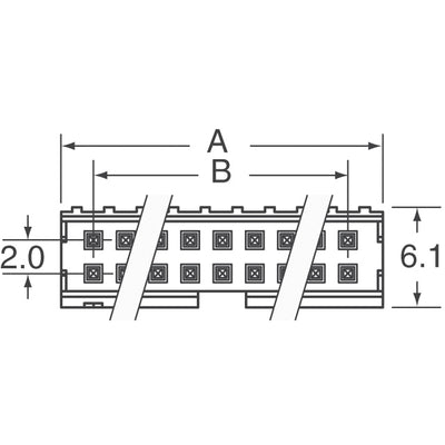 10075025-G01-18ULF by Amphenol ICC (FCI) - CONNECTOR HEADER VERT 18POS 2MM