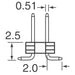 57202-G52-10U03LF by Amphenol ICC (FCI) - CONNECTOR HEADER SMD 20POS 2MM