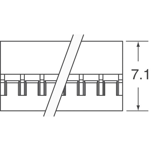 69307-046LF by Amphenol ICC (FCI) - CONNECTOR RECPT HSG 46POS 2.00MM