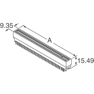 10046971-015LF by Amphenol ICC (FCI) - CONNECTOR EDGE DUAL FMALE 34POS 0.100