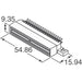 10034908-001LF by Amphenol ICC (FCI) - CONNECTOR EDGE DUAL FMALE 38POS 0.100