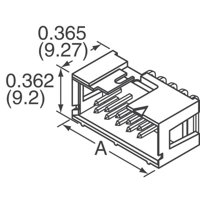 10056845-116LF by Amphenol ICC (FCI) - CONNECTOR HEADER R/A 16POS 2.54MM