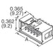 10056845-116LF by Amphenol ICC (FCI) - CONNECTOR HEADER R/A 16POS 2.54MM