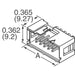 10056845-130LF by Amphenol ICC (FCI) - CONNECTOR HEADER R/A 30POS 2.54MM