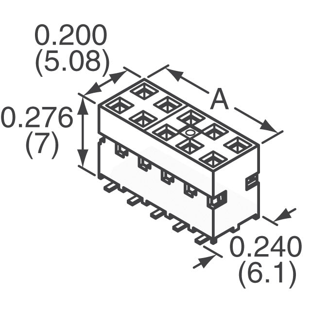 89898-318LF by Amphenol ICC (FCI) - CONNECTOR RECPT 36POS 0.1 GOLD SMD