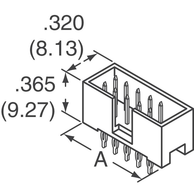 10073456-043LF by Amphenol ICC (FCI) - CONNECTOR HEADER VERT 34POS 2.54MM