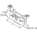10080054-211LF by Amphenol ICC (FCI) - CONNECTOR HEADER VERT 50POS 2.54MM