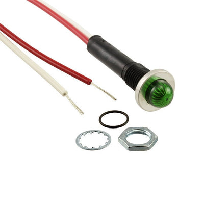 6091M5-24V by Visual Communications Company - VCC - INDICATOR SOLID STATE GRN PNL MT