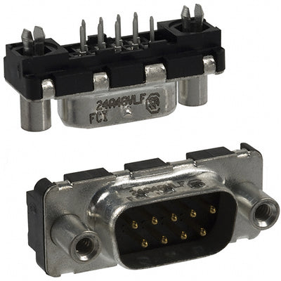 LD09P24A4GV00LF by Amphenol ICC (FCI) - CONNECTOR D-SUB PLUG 9POS VERT SLDR